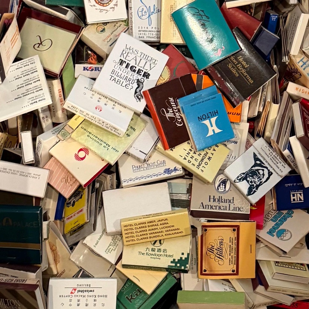 Vintage Matchbooks Variety Lot of 50 - Restaurants and Hotels Around the World - Picture 2 of 3